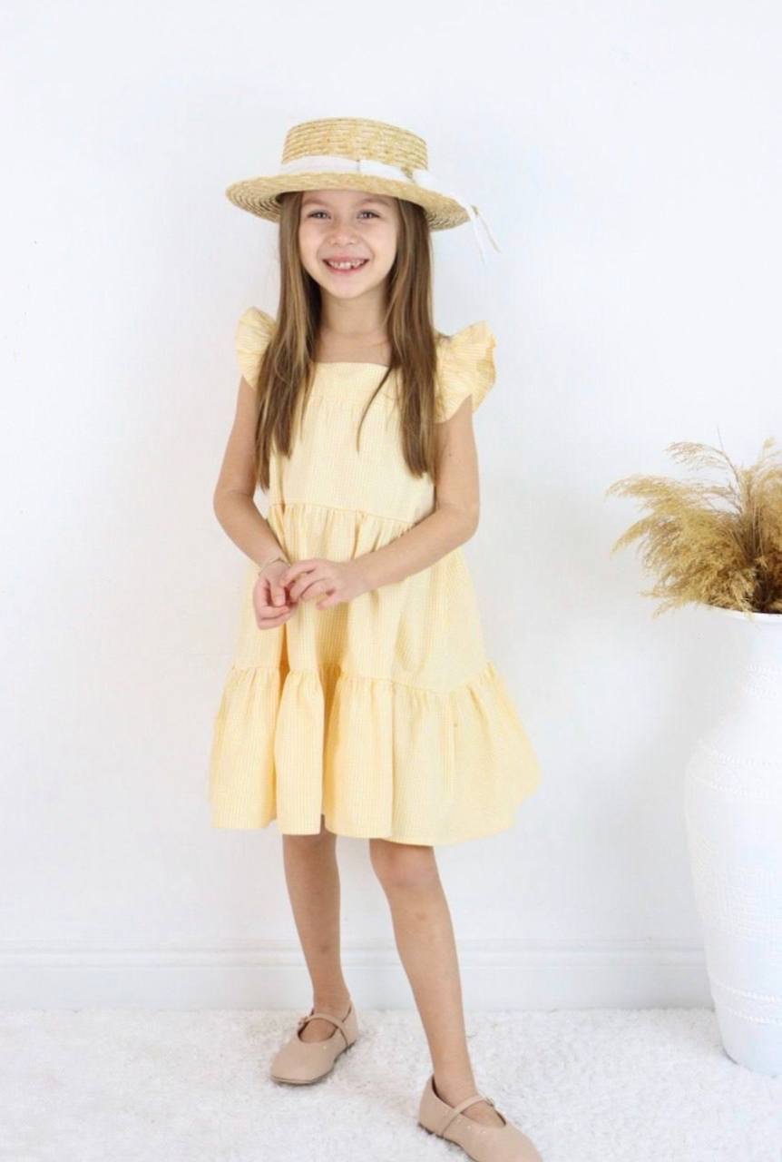 Yellow summer Dress